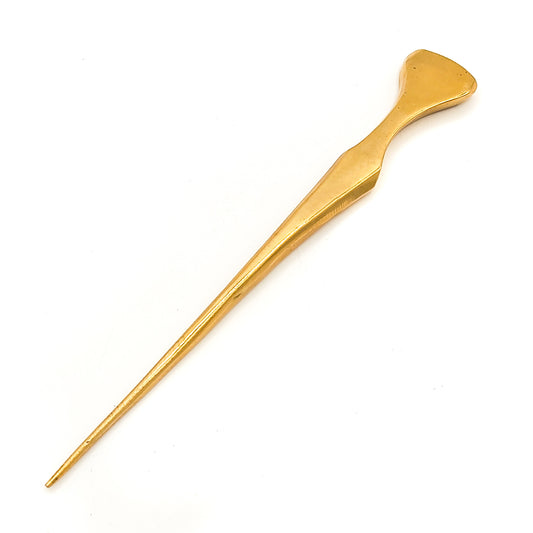 Bastoncino per capelli in ottone